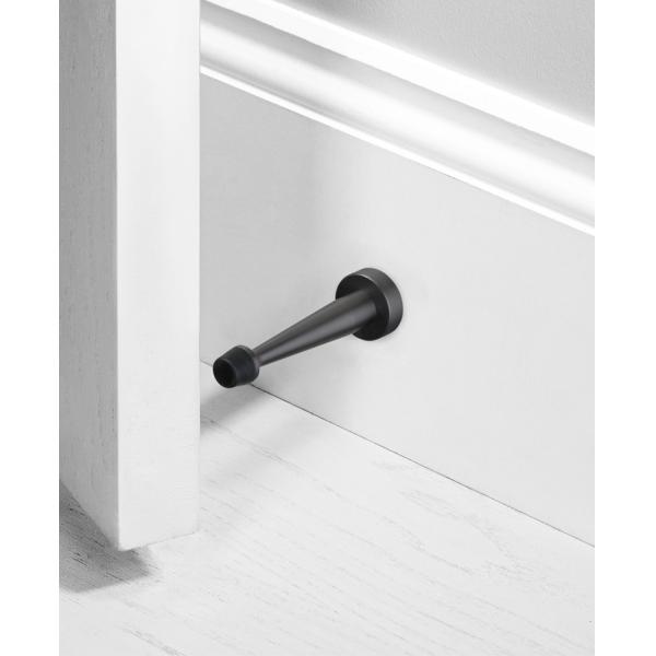 Indoor Anti Collision Brass Door Stopper strong magnetic 49mm 84mm