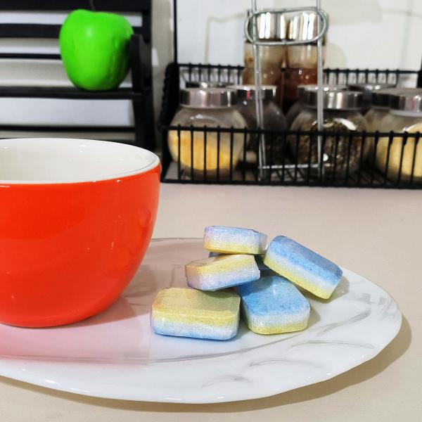 Disposable Kitchen Dishwasher Tablets for Strong Oil Stain Removal and Easy Descaling