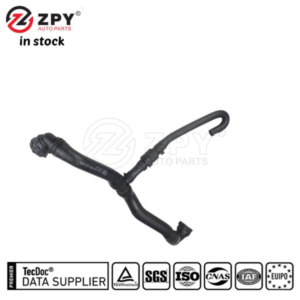 ZPY Upper Radiator Pipe 5N0122101R for Audi Q3 VW Porsche