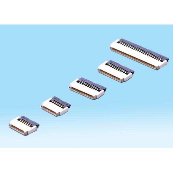 PCB Board Flex Cable Connector , 4 Pin To 30 Pin Fpc Power Connector 0.5mm Pitch