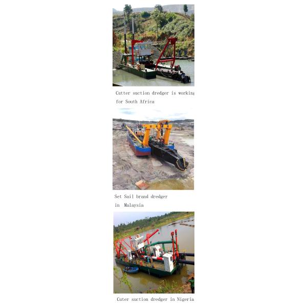 Customized 20inch Draulic Cutter Suction Dredger Used in River