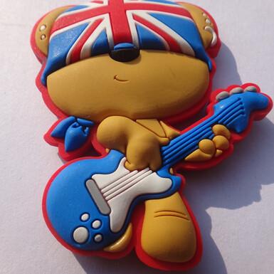 Personalized 2d/3d Animal Shaped  Soft PVC Keychain / Silicone Rubber Keychain