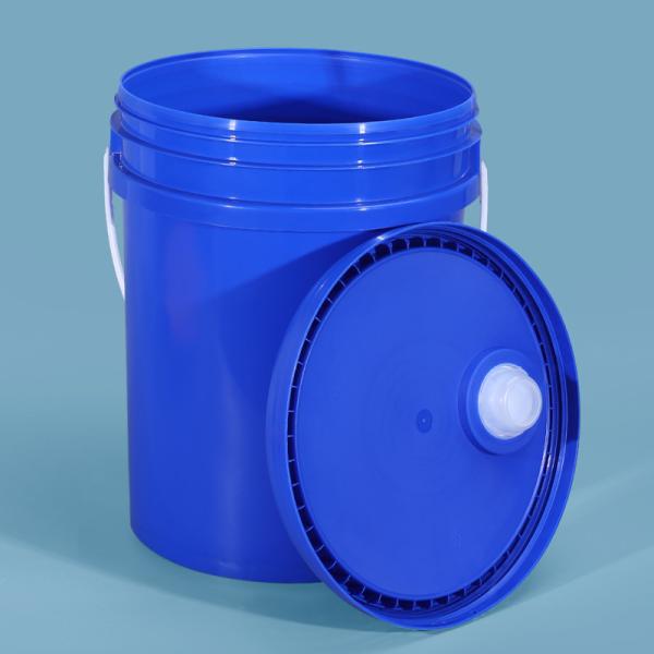 Nozzle Spout Cover 20L Plastic Bucket for Lubricant and Water Translucent