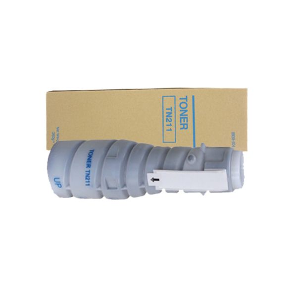 Black TN 211 Refill Toner Cartridge , Consumable toner For Bizhub  282 and 222