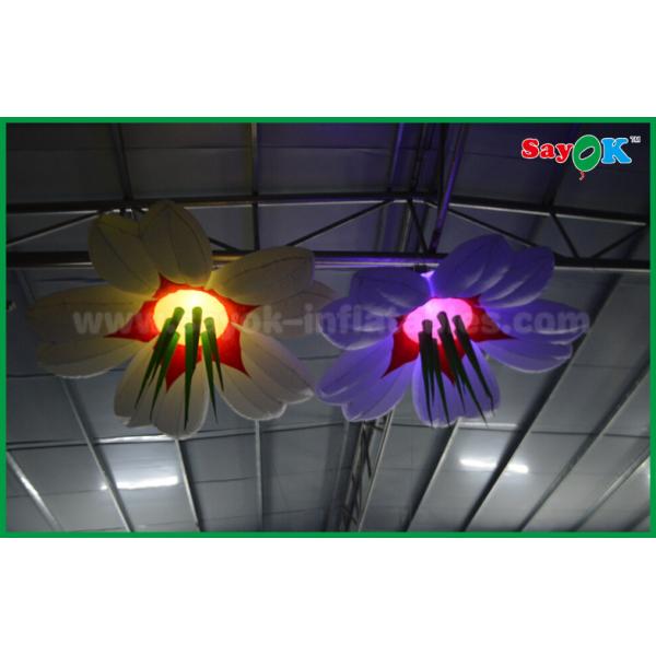 La décoration gonflable d'éclairage d'étape de mariage a mené épouser la fleur gonflable