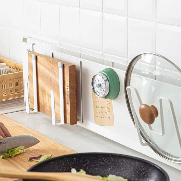 5 Pack Countertop Magnetic Racks Spice Jars Seasoning Bottles Pot Lid Cutting Board Storage Kitchen Organizer Refrigerator Shelf