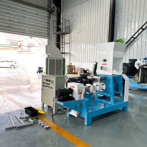 300kg/h Diesel Philippines Pellets small floating fish feed making machine dog food extruder machine Price for Sale