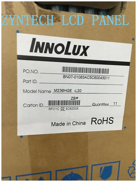 5.0V HD Monitor LCD Panel 23.6'' 16.7M Color Depth Normally White Hard Coating