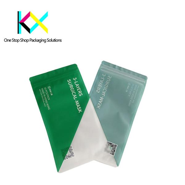 KN95 Surgical Facial Mask Medical Device Packaging Pouches ISO9001 Certified