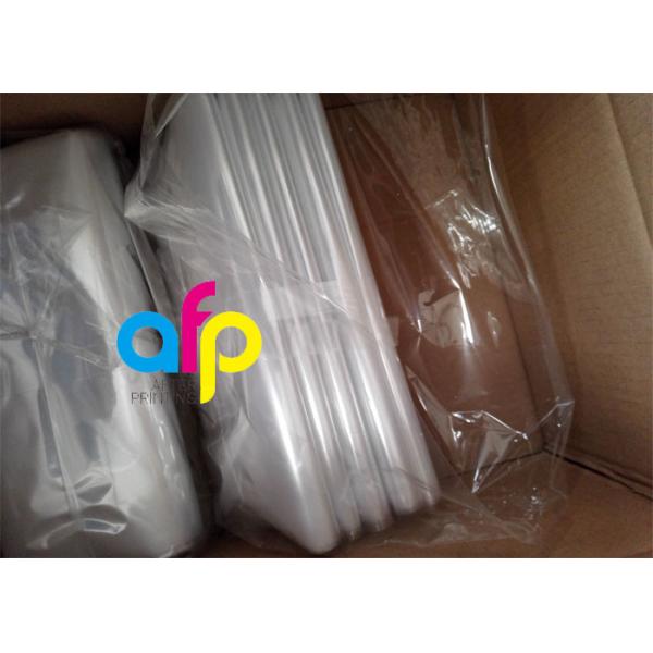 Custom Printing POF Clear Shrink Film , Transparent Centerfold Shrink Film
