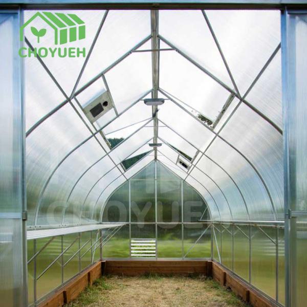 UV Protection Polycarbonate Tunnel Greenhouse Vegetable Farming
