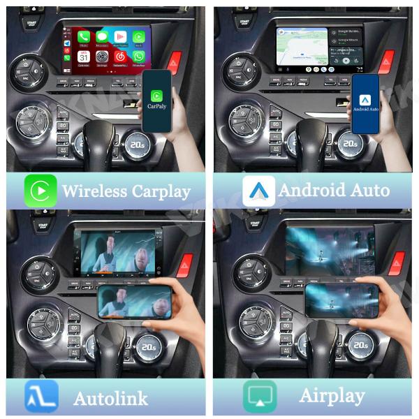 Boîtier d'interface Viknav Linux pour DS DS5 DS6 2014-2016 CarPlay Android Auto sans fil