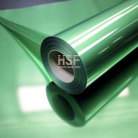 Film de dégagement non siliconique en PET vert de 50 mm utilisé comme revêtement de dégagement