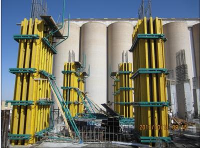 Metal Concrete Column Formwork Adjustable For Variational Dimension