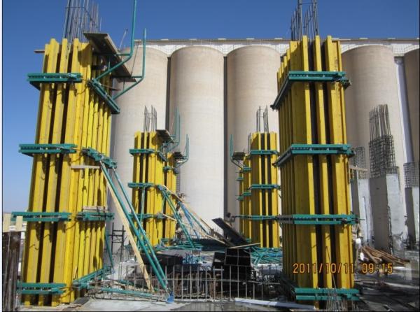 Metal Concrete Column Formwork Adjustable For Variational Dimension