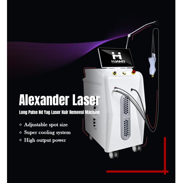 Long Pulse Hair Removal 755nm 1064nm Alexandrite Machine for Veins and Vessel Removal