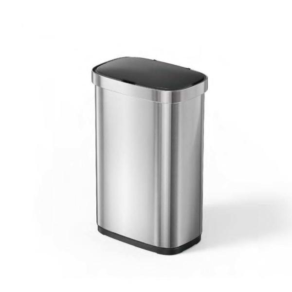 Automatic Rectangle Touchless Smart Trash Can ，SS Smart Sensor Garbage Bin