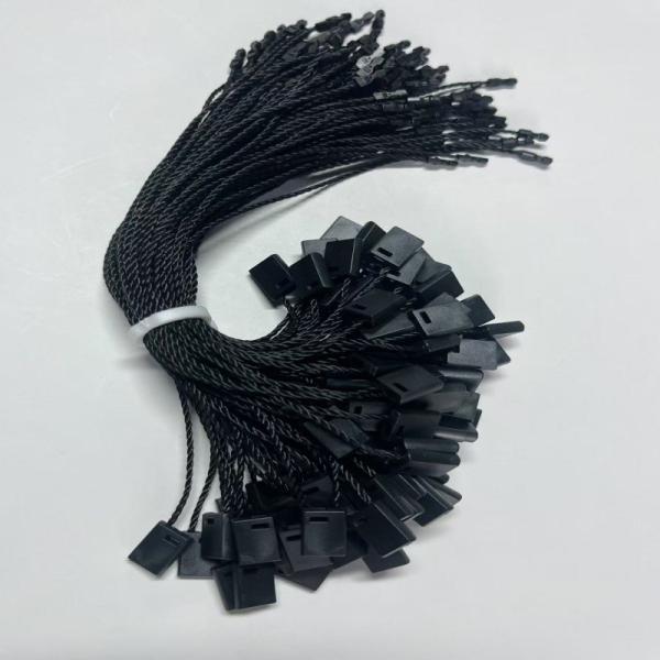 Clothing Swing Black Price Tag Fasteners String For Shirt Pant Dress Outerwear