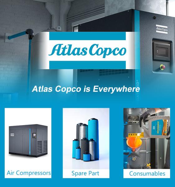 As peças sobresselentes do compressor de ar de Copco do atlas lubrificam o refrigerador de água