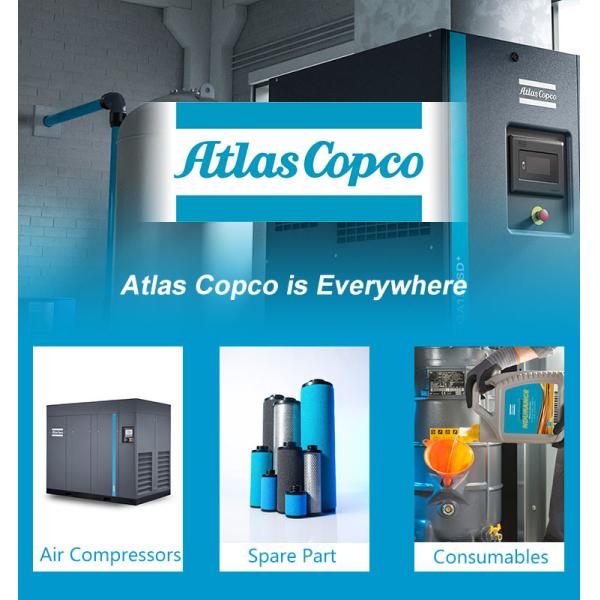 Части компрессора воздуха Copco атласа запасные смазывают водяное охлаждение