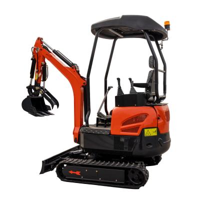 Japanese import brand Engine 1.8 Tone Hightop Mini Excavator With Telescopic Track Chassis