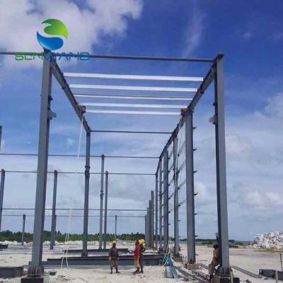 Construction préfabriquée de structures en acier pour entrepôt/usine/atelier/hangar