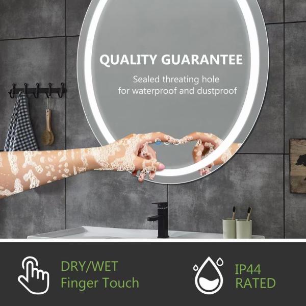 IP66 resistente à água LED Espelho Luz Demister Espelho de banheiro SMD2835