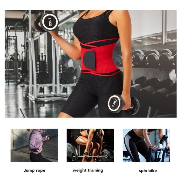 Combustível para queima de gordura HEXIN Dropshipping Controle médio Trimmer de cintura para controle de barriga