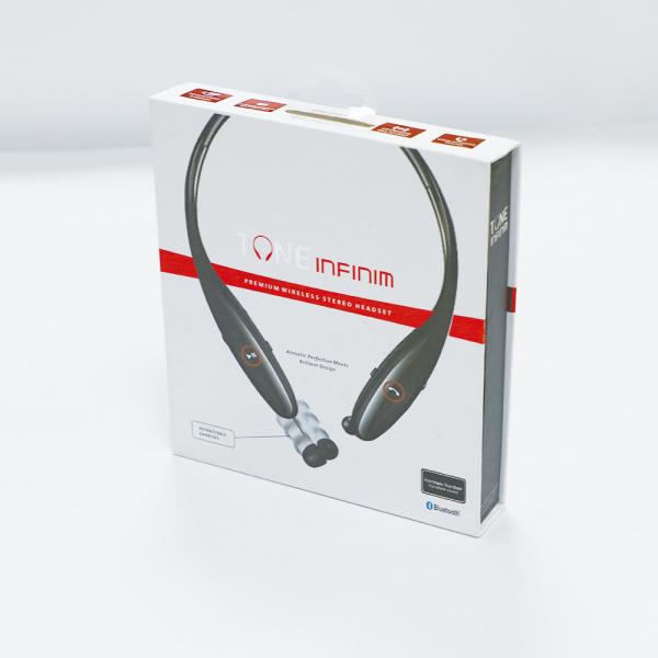 4C Offset Printing 3mm Art Paper Bluetooth Headset Packaging Box