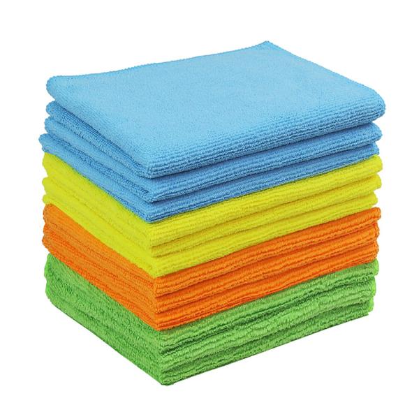 All Purpose Highly Absorbent Lint Free Microfiber Cleaning Cloths For Window