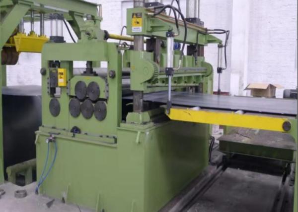 CNC Steel Slitting Machine 1600x6mm 50m/min Cutting Line