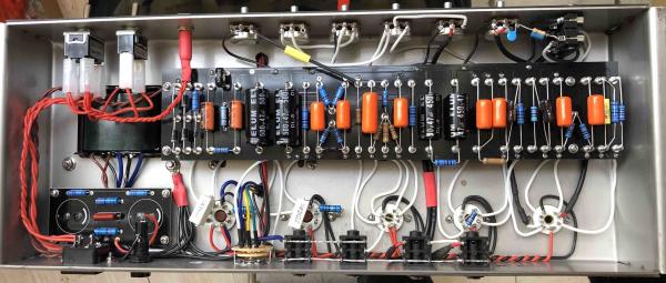 Custom Hand-built JCM 800 2204 HW 50W Guitar Amp Chassis for TUBE AMP KIT DIY