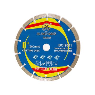 Hot Press 200×1.6/2.2×10×22.23×14T Diamond Saw Blade Diamond Segment &65Mn Steel Body	For Ceramic ,Tile,Granite,Marble