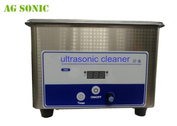 poder ultrassônico do equipamento dental do líquido de limpeza 0.8L ajustável com temporizador de Digitas