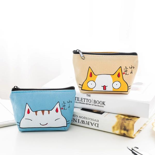 Ruiding Cute Korean Pink Cotton Makeup Cosmetic Bag with Zipper Logo Customized Logo