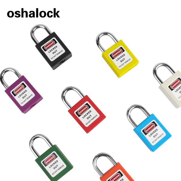 Steel Ultra Short shackle industrial safety padlock