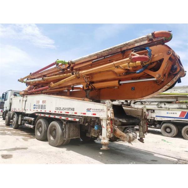 Schwing HB39V Used Truck Concrete Pump Truck Mounted 39 Meter