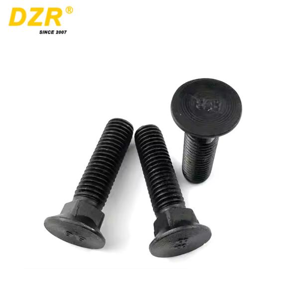 Customsized Caterpillar Track Bolts High Precision For Engineering Machinery