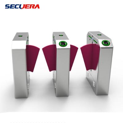 Torniquete da barreira da aleta do controle de acesso do leitor de cartão do RFID com projeto do estilo da forma