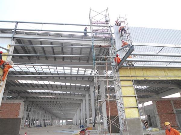 Construção de estruturas de aço pré-construídas Armazém de armazenamento de aço frio Sala de frio