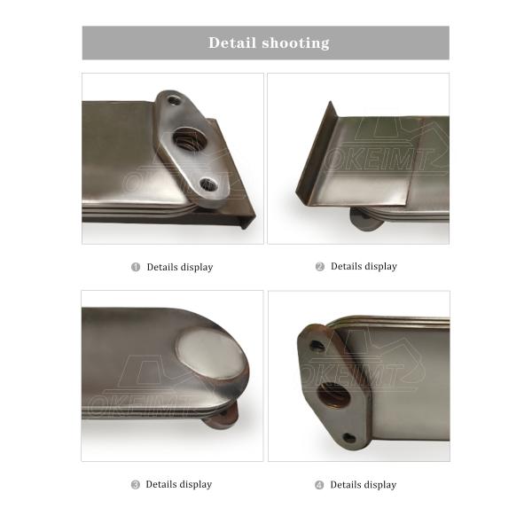 6150-61-2111 Core Oil Cooler For 6D125 7P PC300-3 PC400-5 PC400-6 Excavator Engine