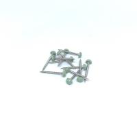 Plats annulaires de Ring Nails For UPVC de point de requin de SS316 25MM