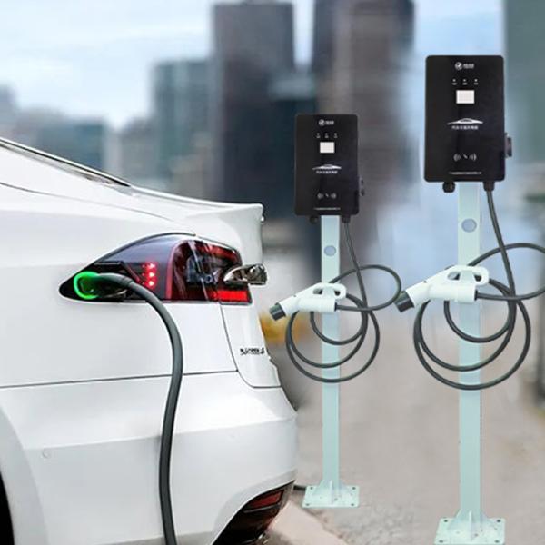 Intelligent 22kw AC Charger , 3 Phase Electric Car Charger Type 2 32A