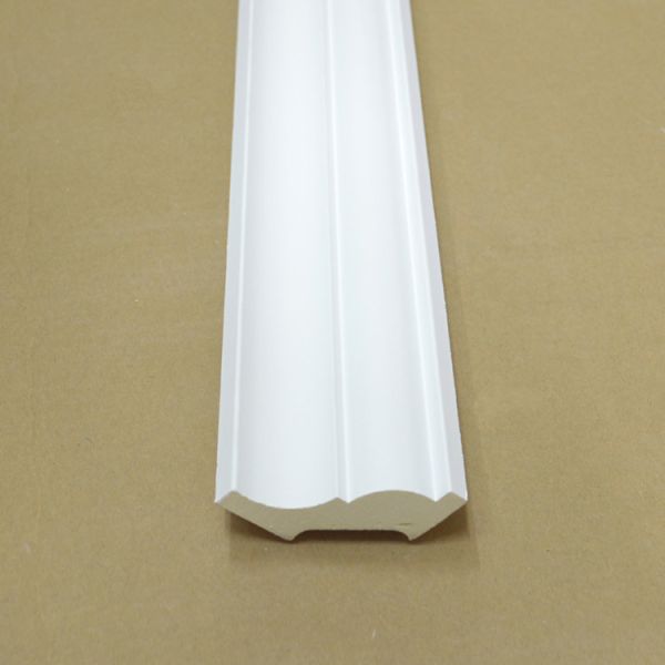 GC-83007 68mm Customized Elegant Interior Decoration Smooth Polyurethane Moulding