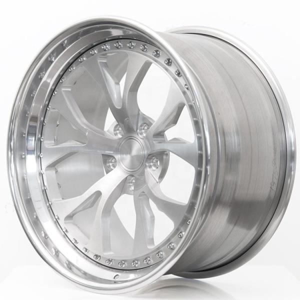 Luxurious car forged rims from new design 18 inch to 26 inch Cool alloy car 3pieces forged wheel