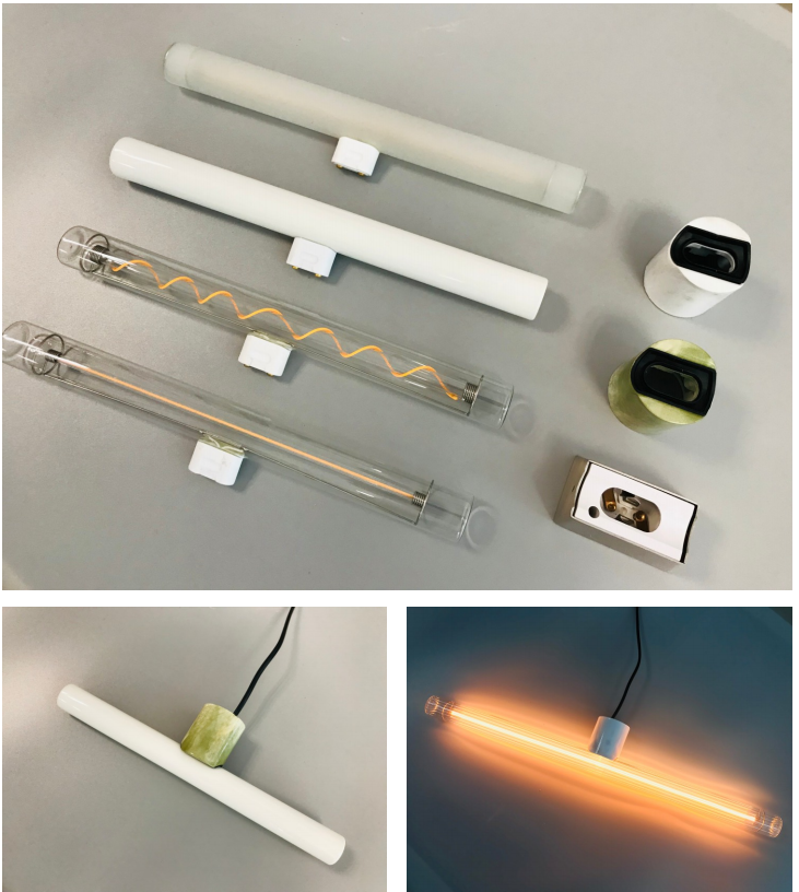 Linear Light S14s S14d Base Fluorescent Line Lamp Holder Incandescent Bulb Socket Led Lighting