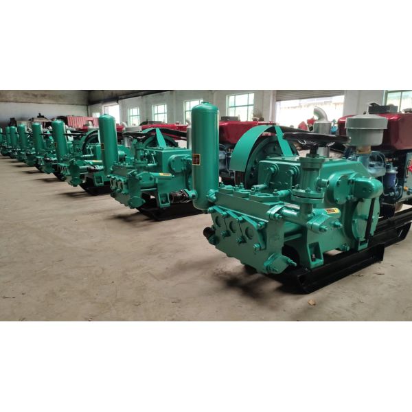 High Quality Horizontal Three Cylinder Reciprocating Single Acting Piston Pump for Core Drilling