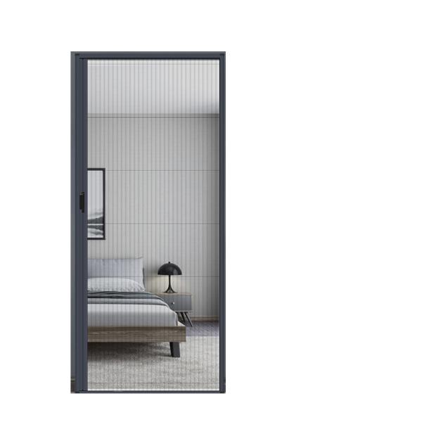 экран насекомого Plisse 18X18, черное окно стеклоткани цепляет современное