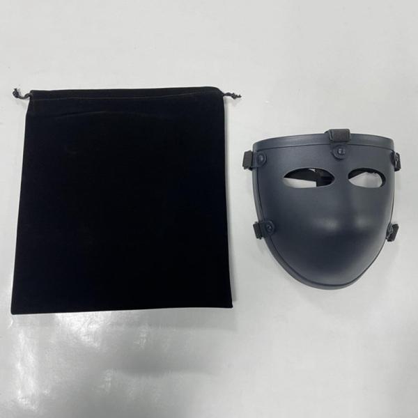 NIJ IIIA Aramid Face Ballistic Mask Compact Lightweight Anti Bullet Mask