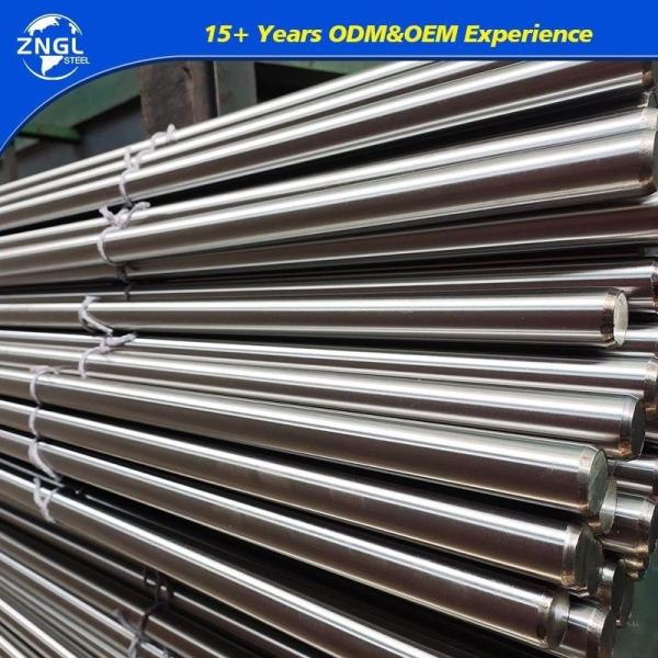 Hot Rolling Cold Drawn Ss 201 304 316 310S 309S 409 Round Stainless Boiler Precision Honed Seamless Steel Bar